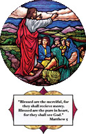 Stained glass biblical scenes for churches